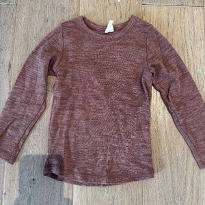 Dark Pink Kids Wool Baselayer